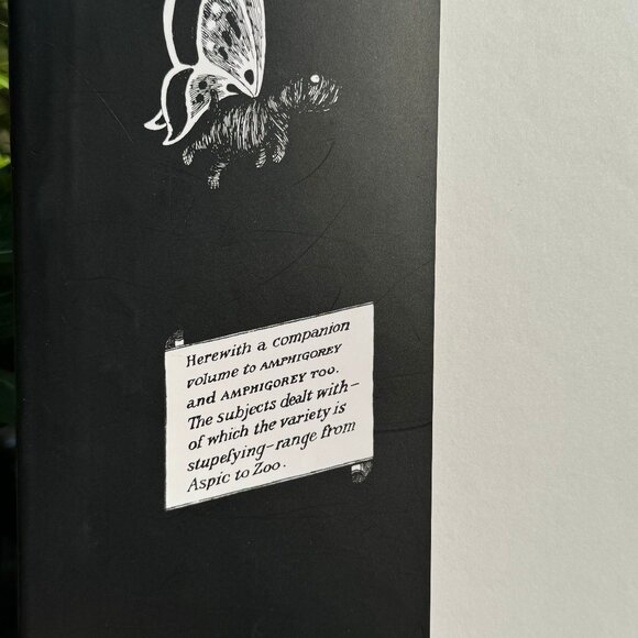 Edward Gorey, Amphigorey Also Hardback Book 2002 Gothic Barns & Noble - Picture 5 of 12